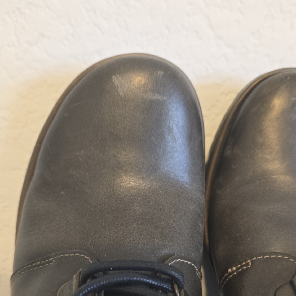 Fly London Black Lace Up Boots - Picture 7 of 16